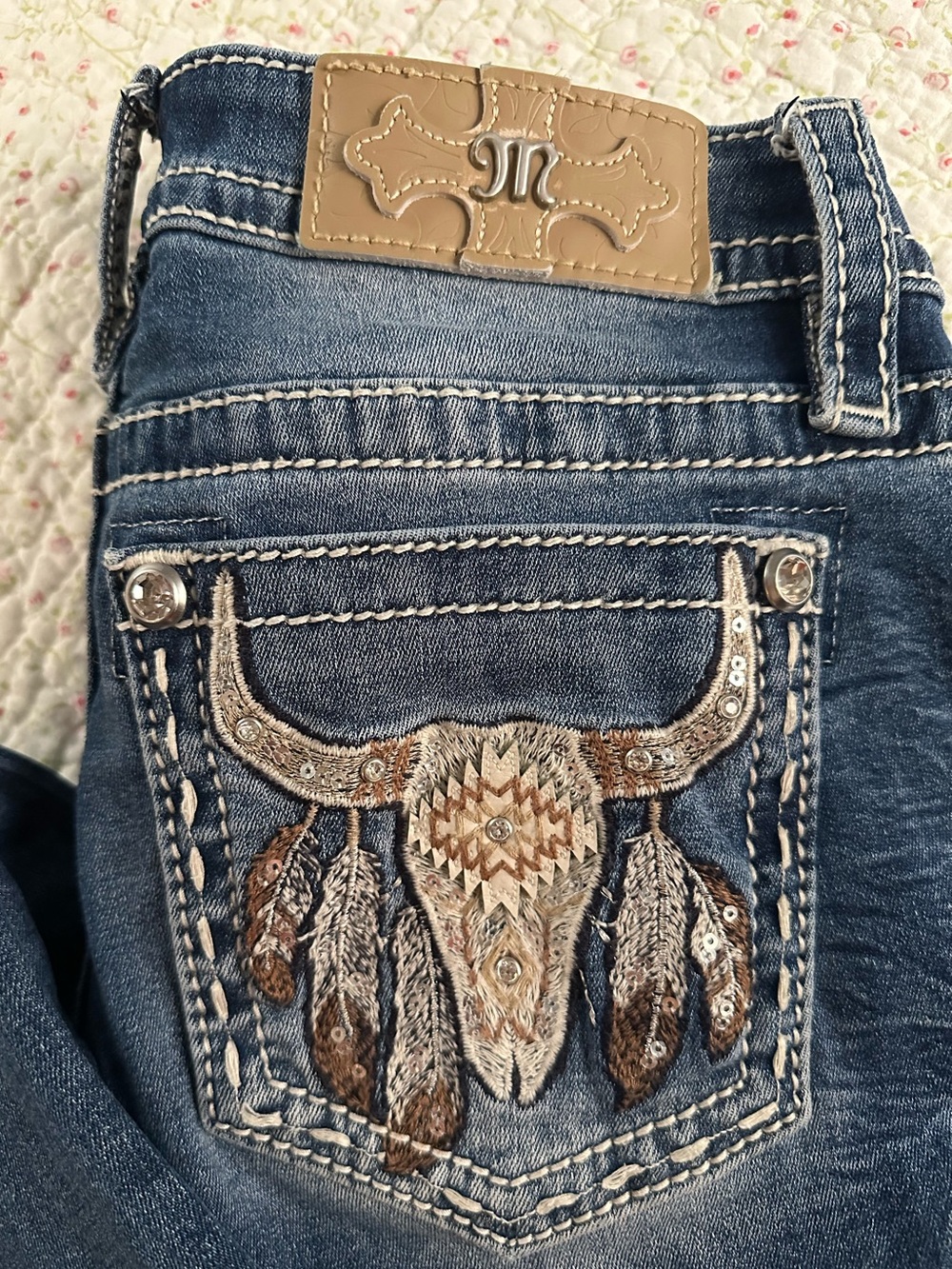 Miss Me Boot Cut Jeans - Picture 4 of 7